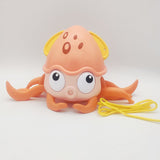 Octopus clockwork bath toy